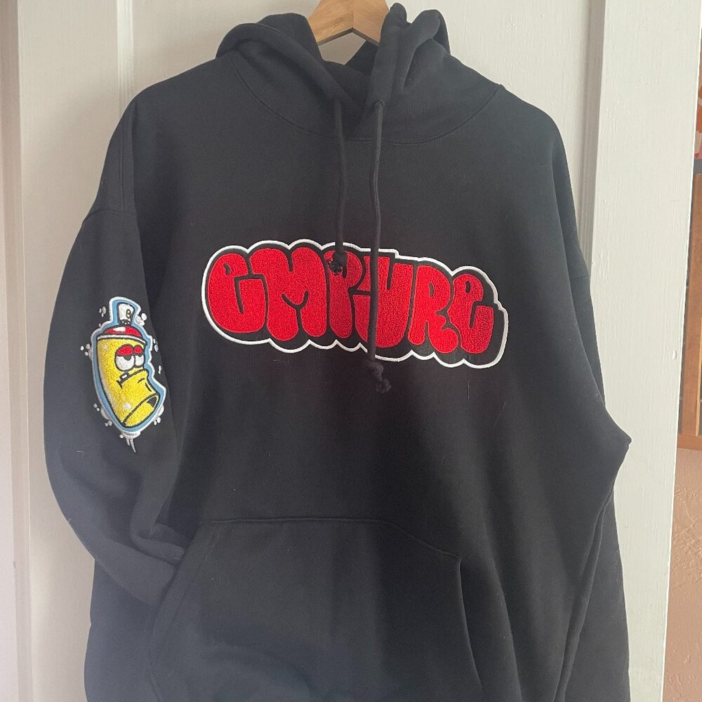 Empyre Black and Red Logo Rat Hoodie